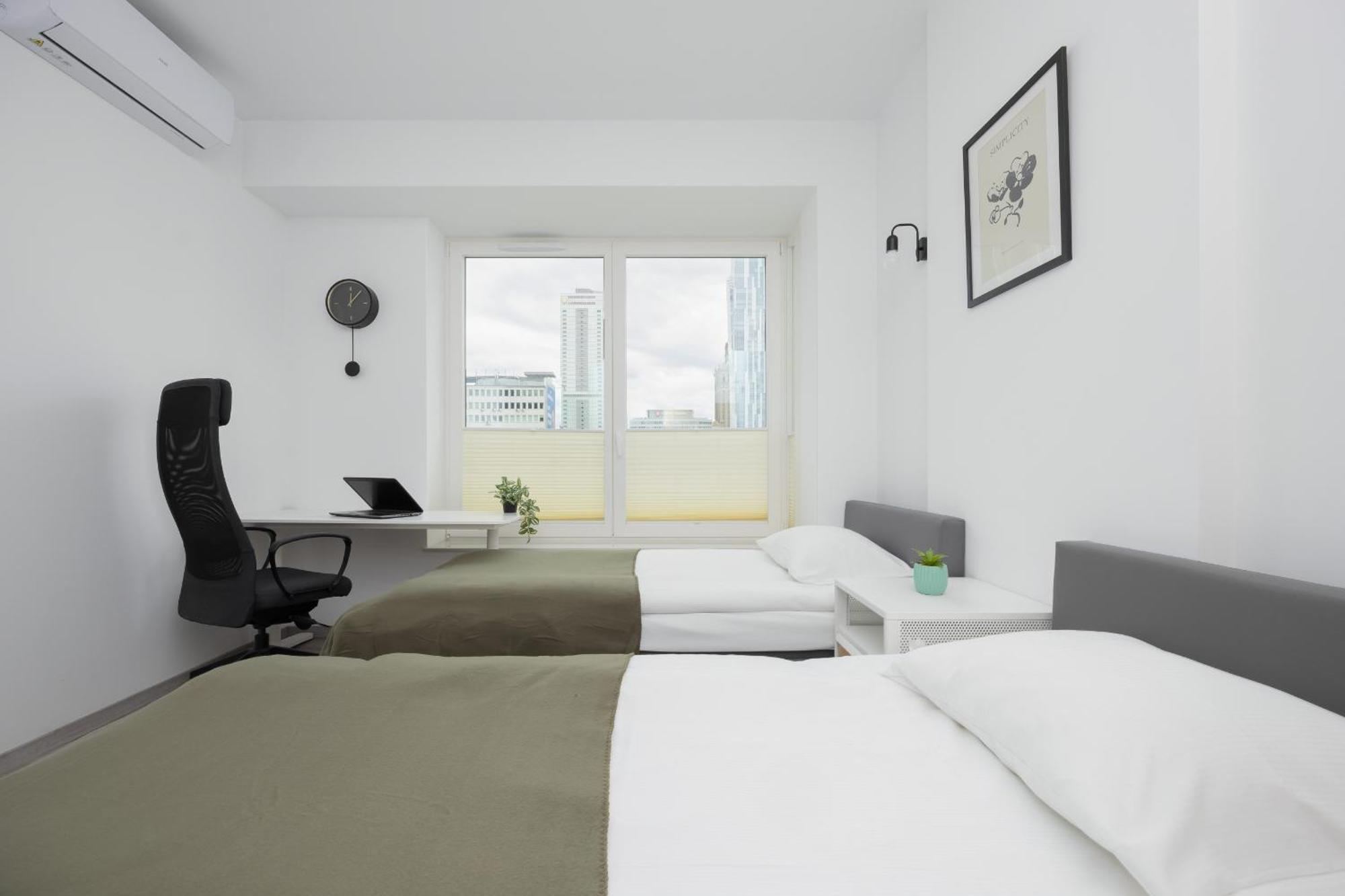 Z Widokiem Na Centrum 9 Pietro & Parking By Renters * Warschau